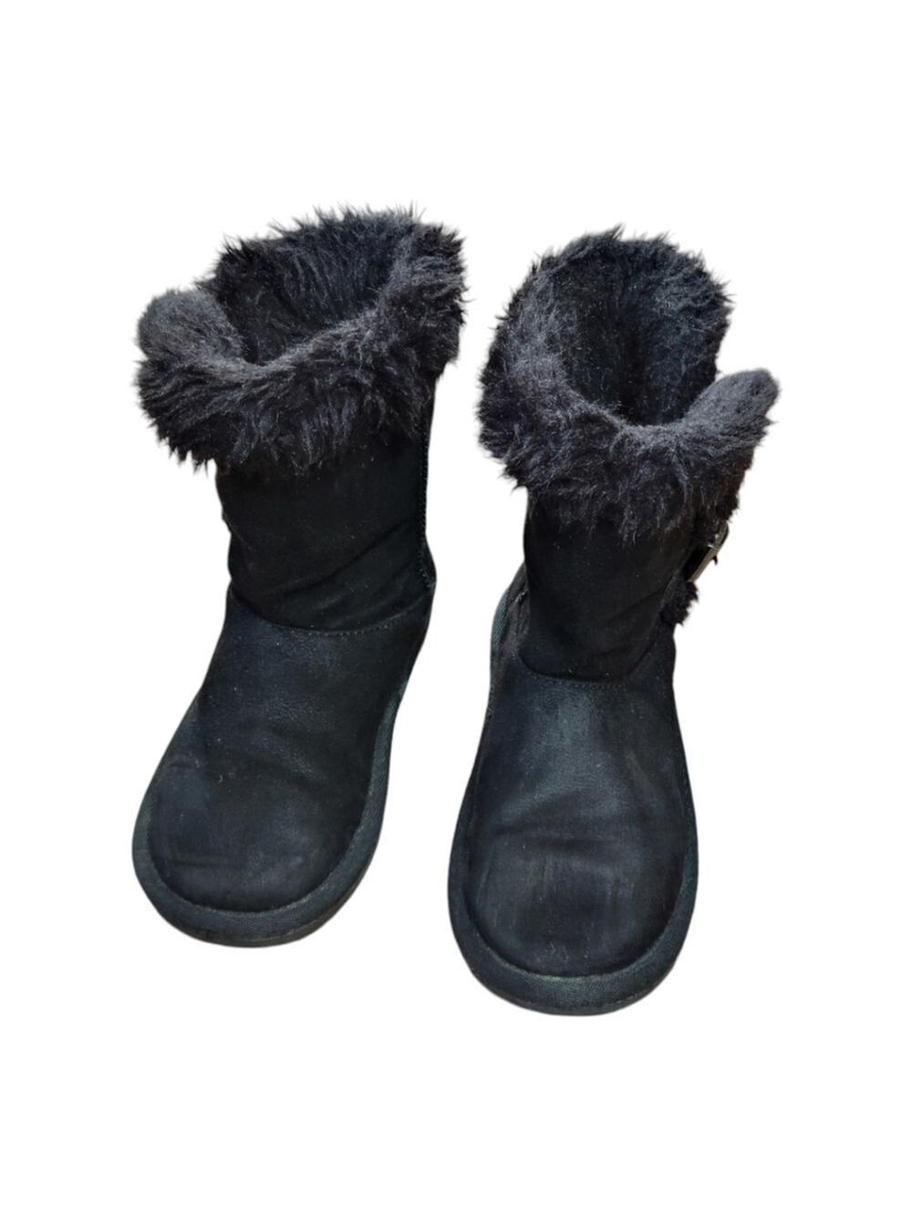Children's Place Girls Winter Boots Faux Fur Size 1